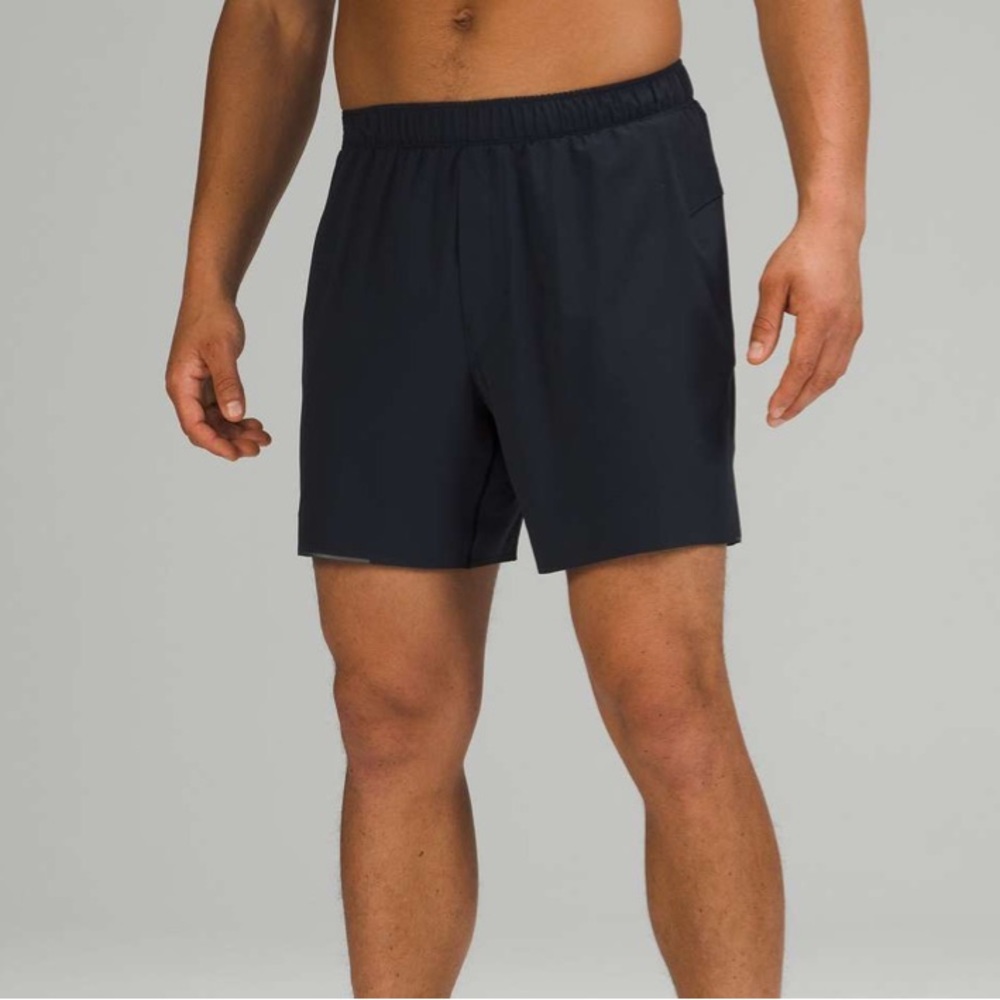 Lululemon Surge Linerless Short 6" Classic Navy Workout Gym Running-Large